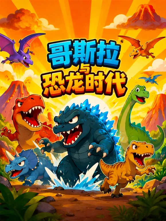 哥斯拉与恐龙时代