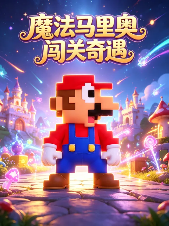 魔法马里奥闯关奇遇